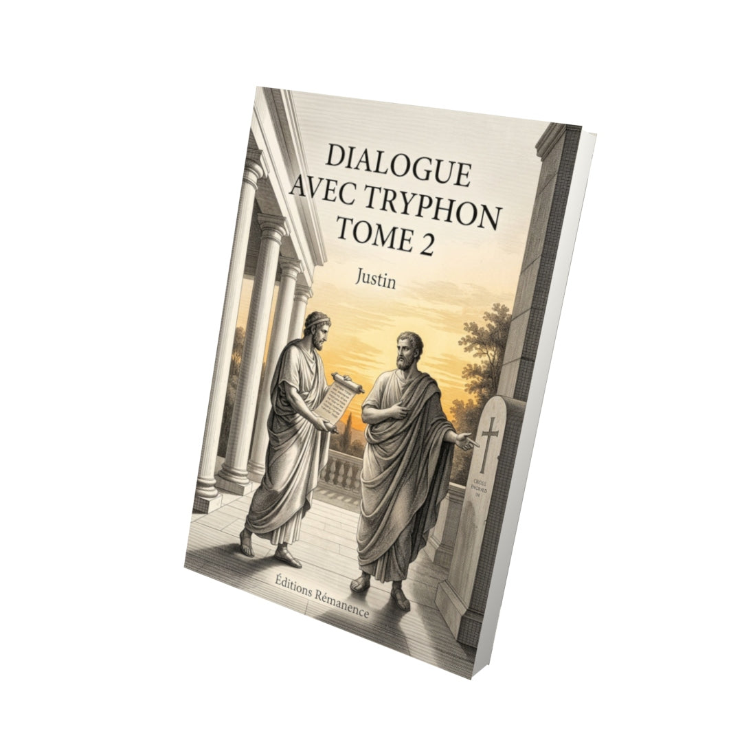 Livre Dialogue avec Tryphon Tome 2 - Justin - Vue 3D - Editions Remanence
