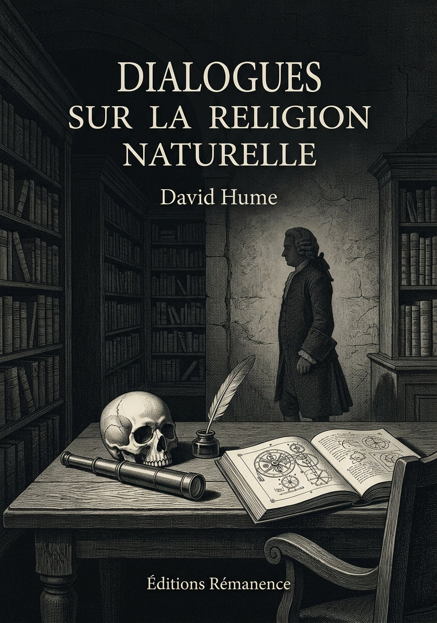 Livre Dialogues sur la religion naturelle par David Hume - Couverture - Editions Remanence