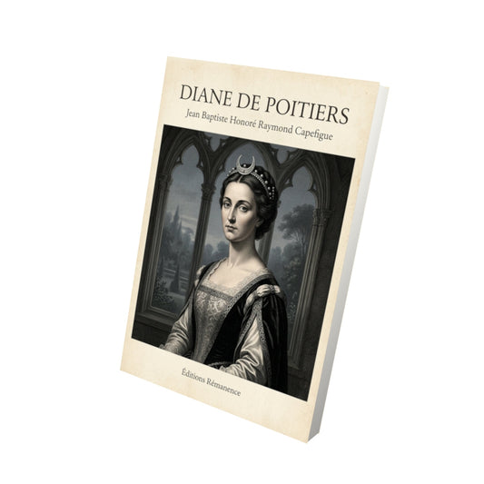 Livre Diane de Poitiers - Jean Baptiste Honoré Raymond Capefigue - Vue 3D - Editions Remanence