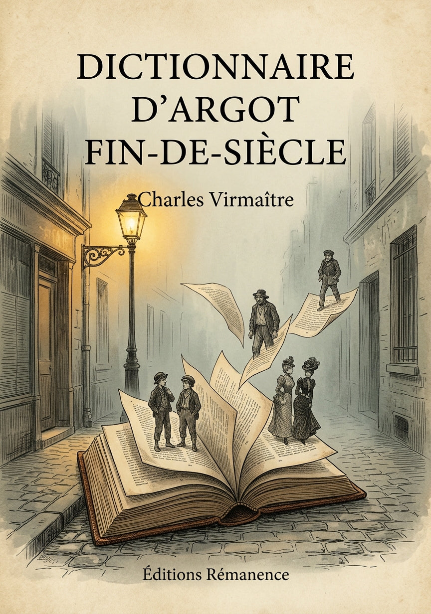 Dictionnaire d'argot fin-de-siècle - Charles Virmaître (Couverture)