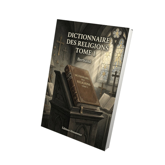 Livre Dictionnaire des religions Tome 1 - Bertrand - Vue 3D - Editions Remanence