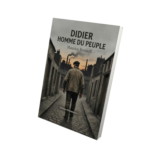 Livre Didier homme du Peuple par Maurice Bonneff - Vue 3D - Editions Remanence