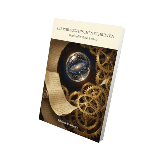Livre Die philosophischen Schriften par Gottfried Wilhelm Leibniz - Vue 3D - Editions Remanence