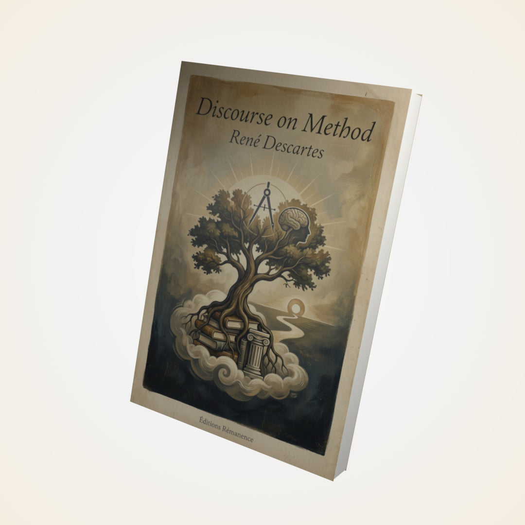 Livre Discourse on Method – René Descartes - Couverture 3D