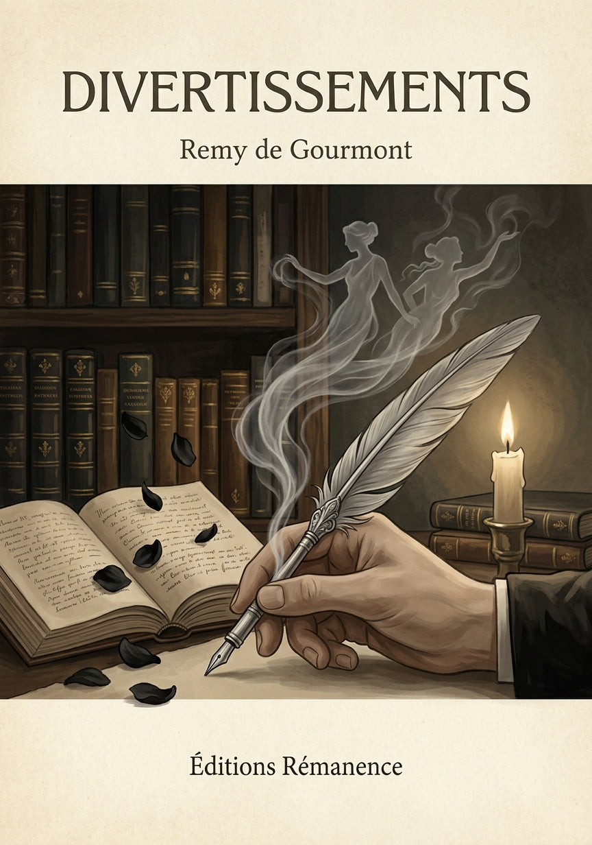 Divertissements - Remy de Gourmont (Couverture)