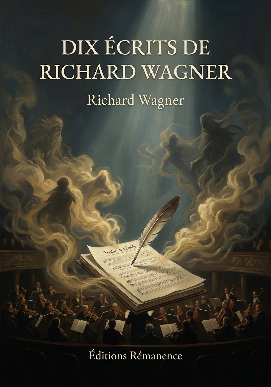 Livre Dix Écrits de Richard Wagner par Richard Wagner - Couverture - Editions Remanence