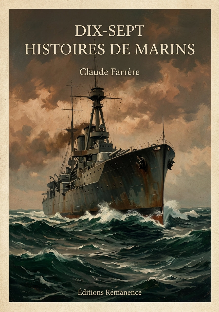 Dix-sept histoires de marins - Claude Farrère (Couverture)