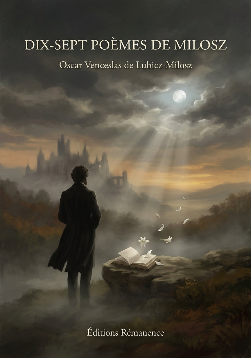 Livre Dix-sept poèmes de Milosz par Oscar Venceslas de Lubicz-Milosz - Couverture - Editions Remanence