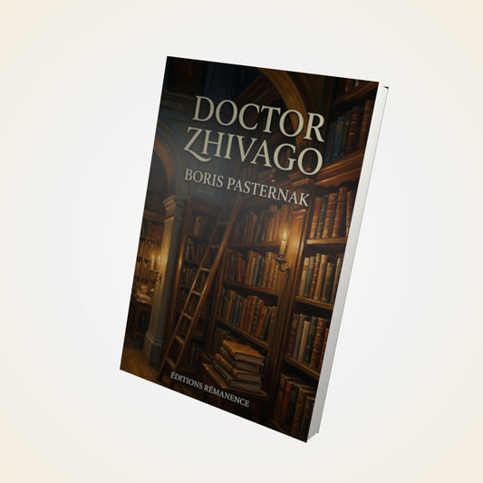 Livre Doctor Zhivago – Boris Pasternak - Couverture 3D