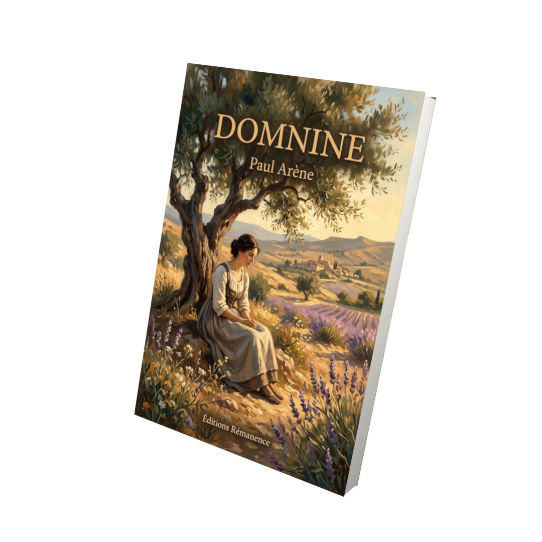 Livre Domnine par Paul Arène - Vue 3D - Editions Remanence