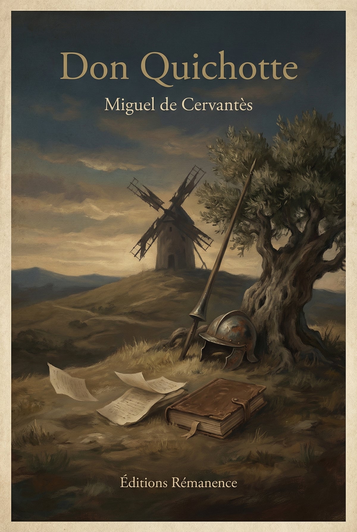 Livre Don Quichotte de Miguel de Cervantès - Édition de luxe