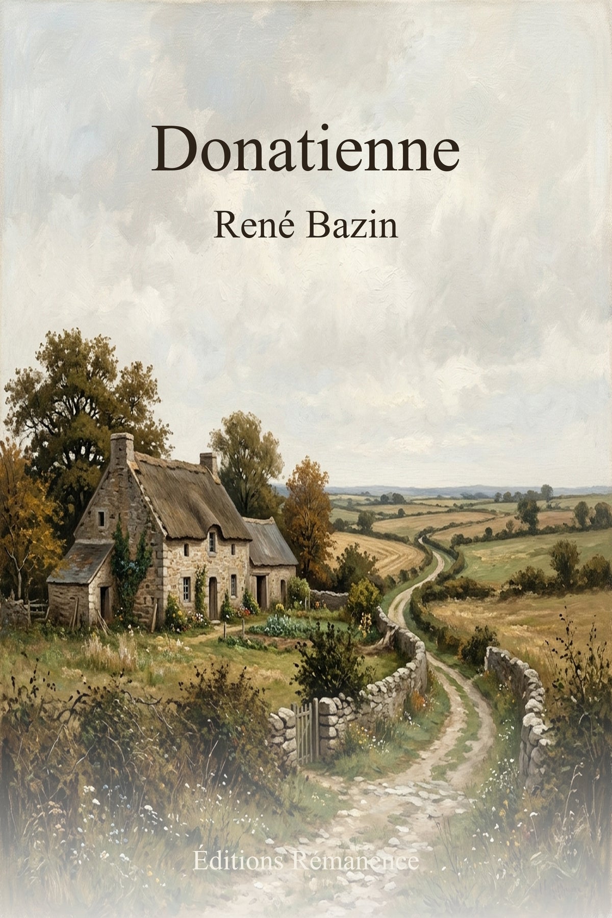 Couverture Éditions Rémanence - Donatienne - René Bazin