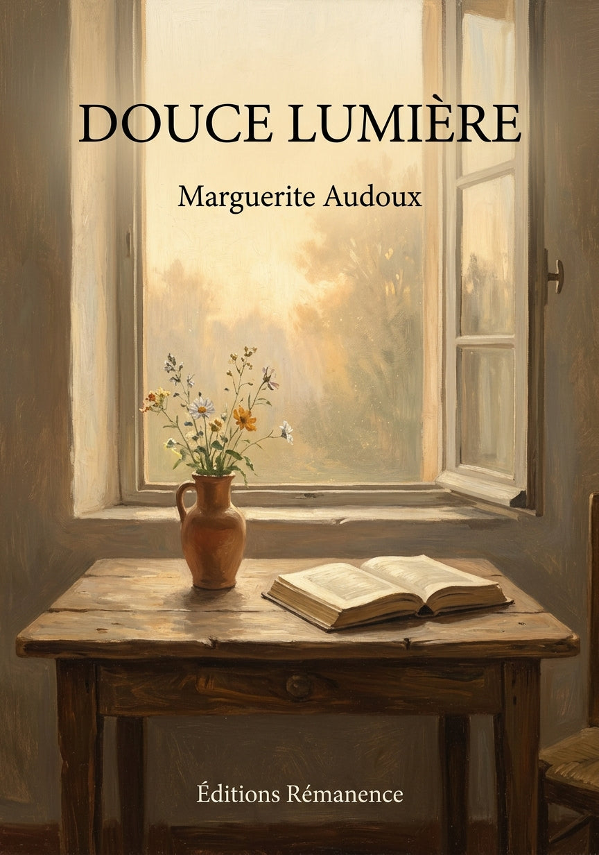 Livre Douce Lumière par Marguerite Audoux - Couverture - Editions Remanence
