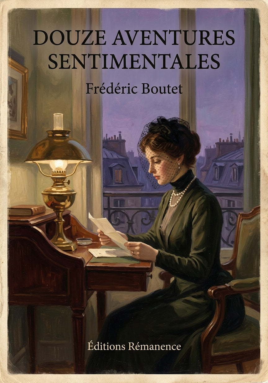 Douze aventures sentimentales - Frédéric Boutet (Couverture)