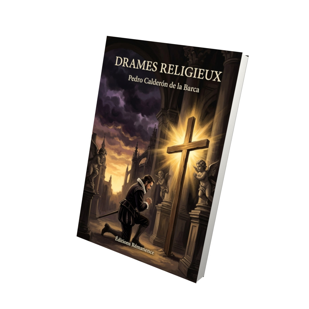 Livre Drames religieux par Pedro Calderón de la Barca - Vue 3D - Editions Remanence