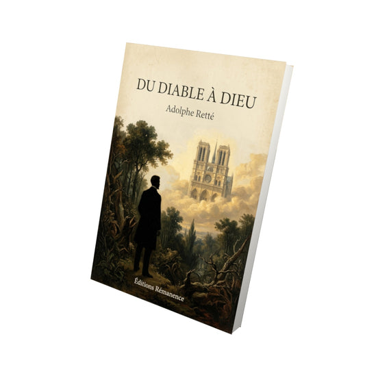 Livre Du Diable à Dieu - Adolphe Retté - Vue 3D - Editions Remanence