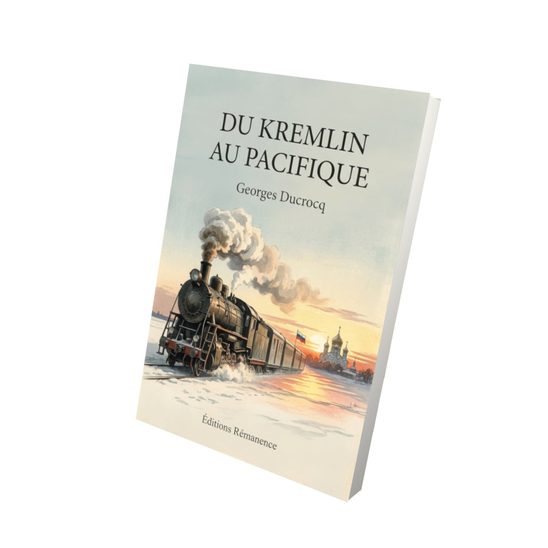 Livre Du Kremlin au Pacifique par Georges Ducrocq - Vue 3D - Editions Remanence