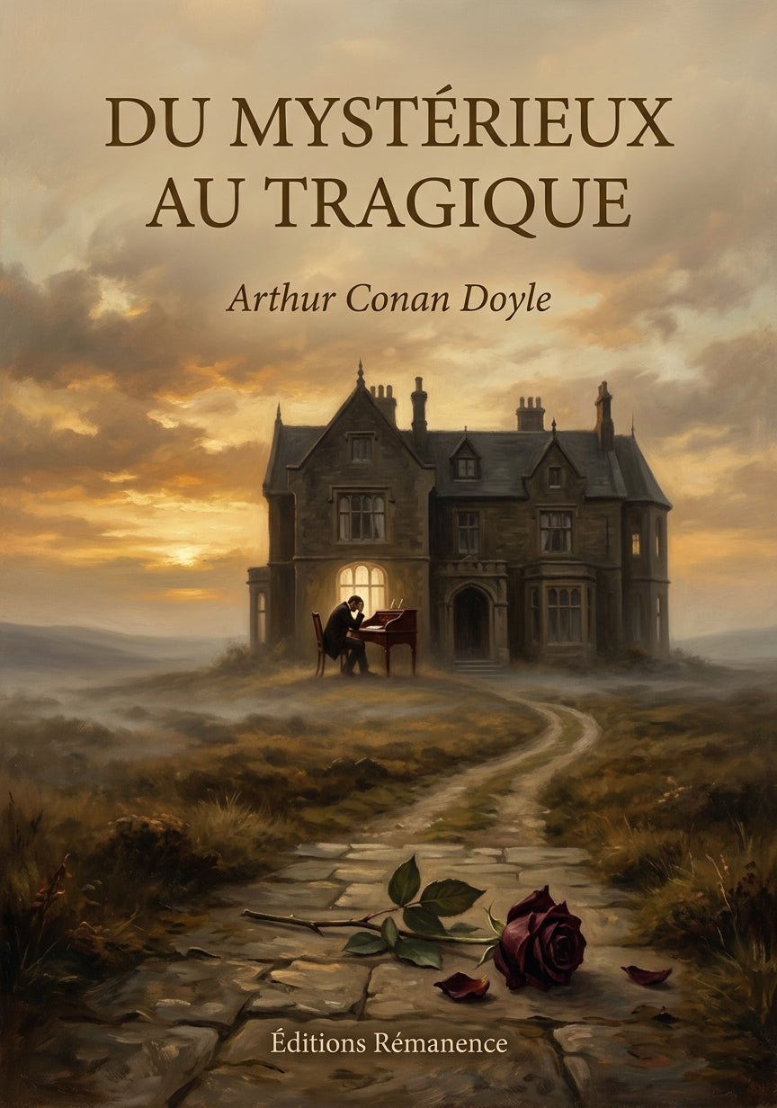 Livre Du mystérieux au tragique par Arthur Conan Doyle - Couverture - Editions Remanence