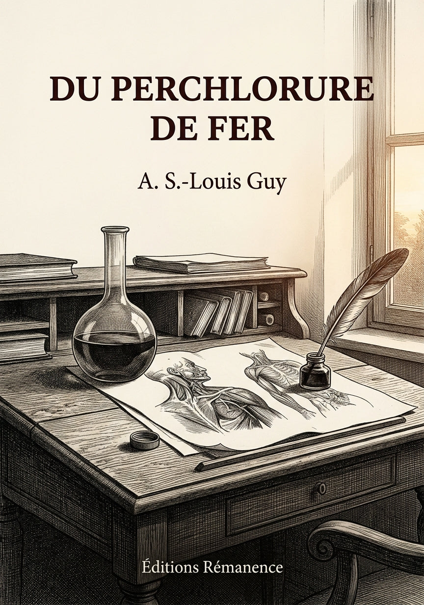 Livre Du perchlorure de fer par A. S.-Louis Guy - Couverture - Editions Remanence
