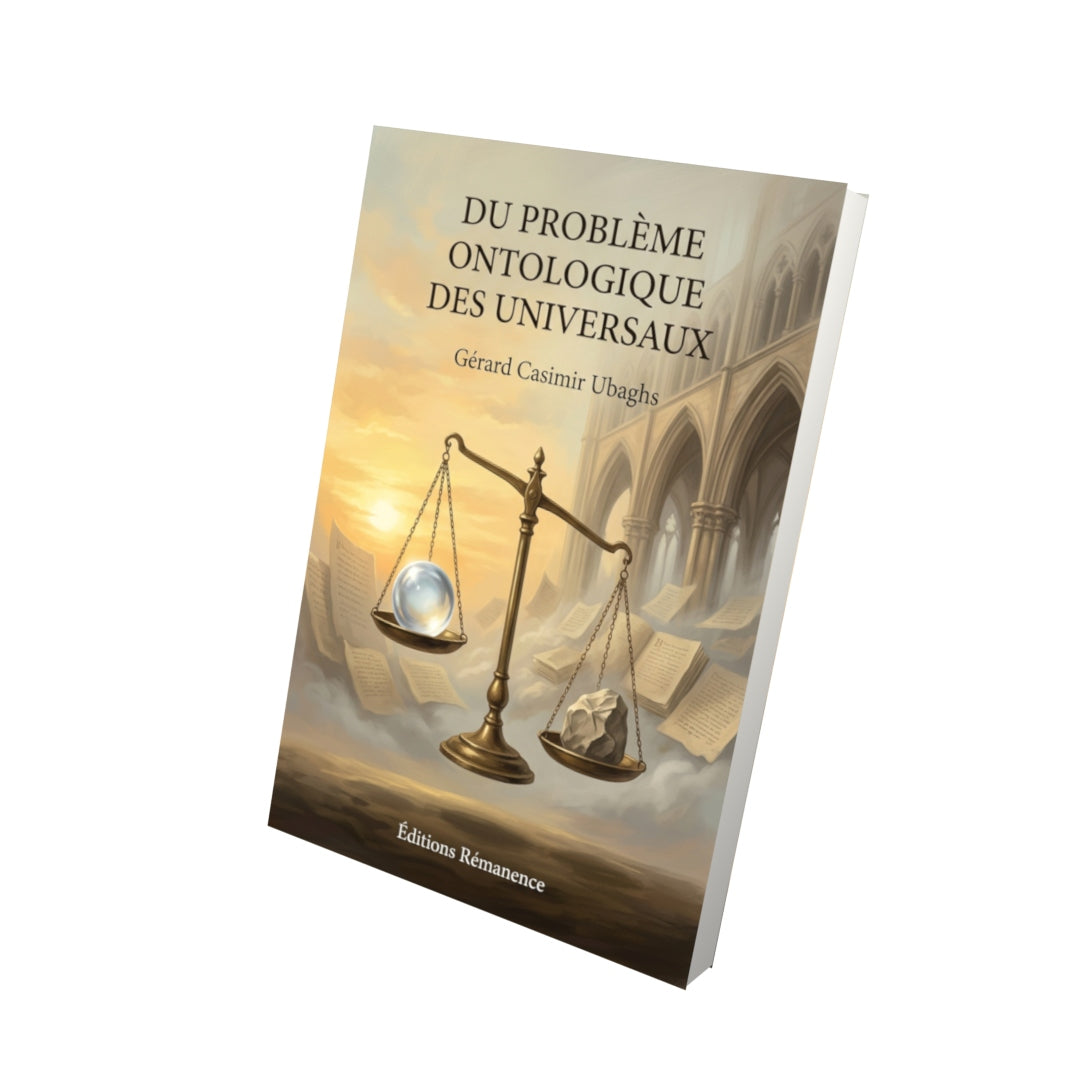 Livre Du Problème Ontologique des Universaux par Gérard Casimir Ubaghs - Vue 3D - Editions Remanence
