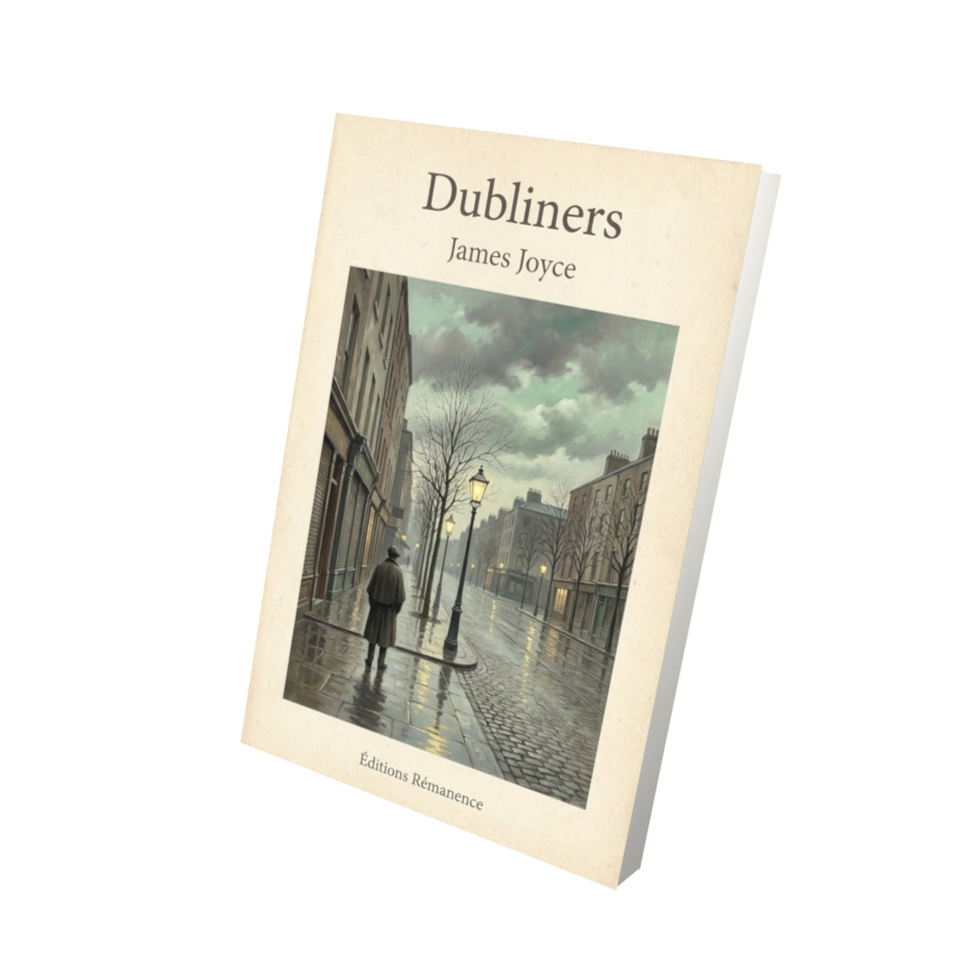Livre Dubliners – James Joyce - Vue 3D - Editions Remanence