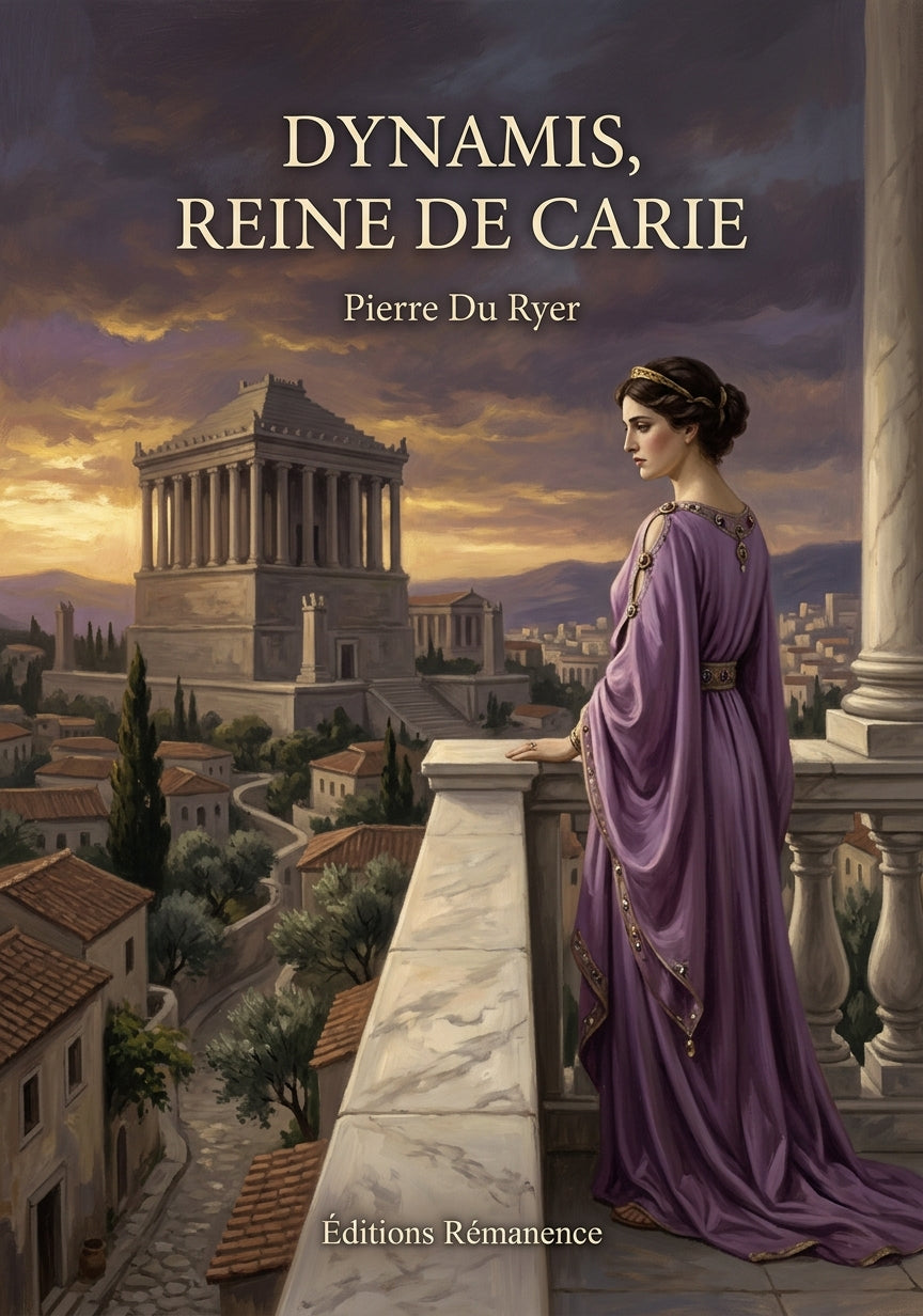 Livre Dynamis, reine de Carie par Pierre Du Ryer - Couverture - Editions Remanence
