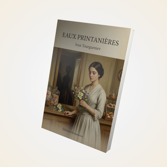 Livre Eaux printanières - Ivan Tourgueniev - Couverture 3D