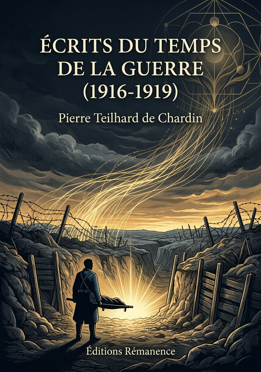 Livre Écrits du temps de la guerre (1916-1919) par Pierre Teilhard de Chardin - Couverture - Editions Remanence