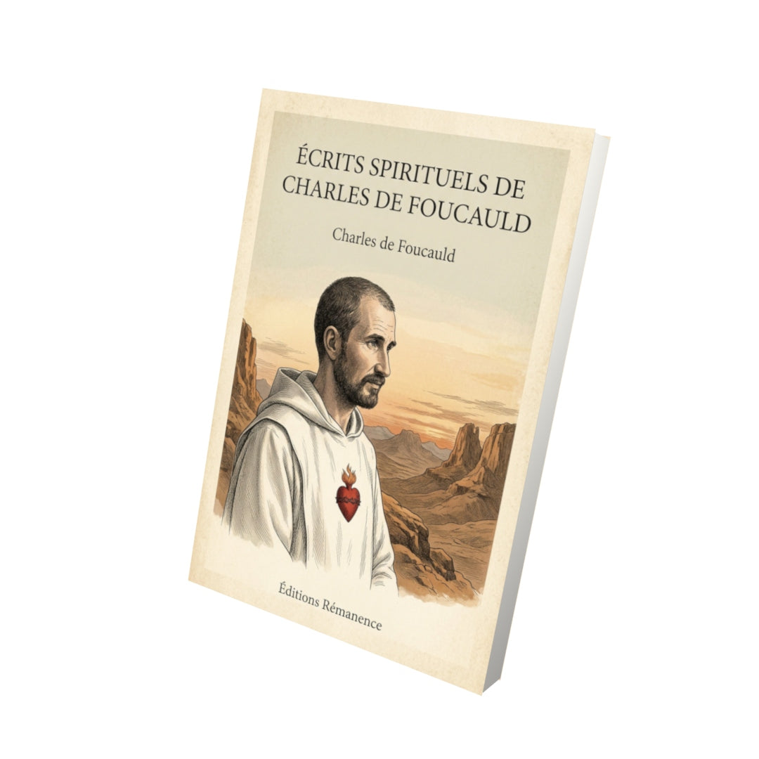 Livre Écrits spirituels de Charles de Foucauld - Charles de Foucauld - Vue 3D - Editions Remanence