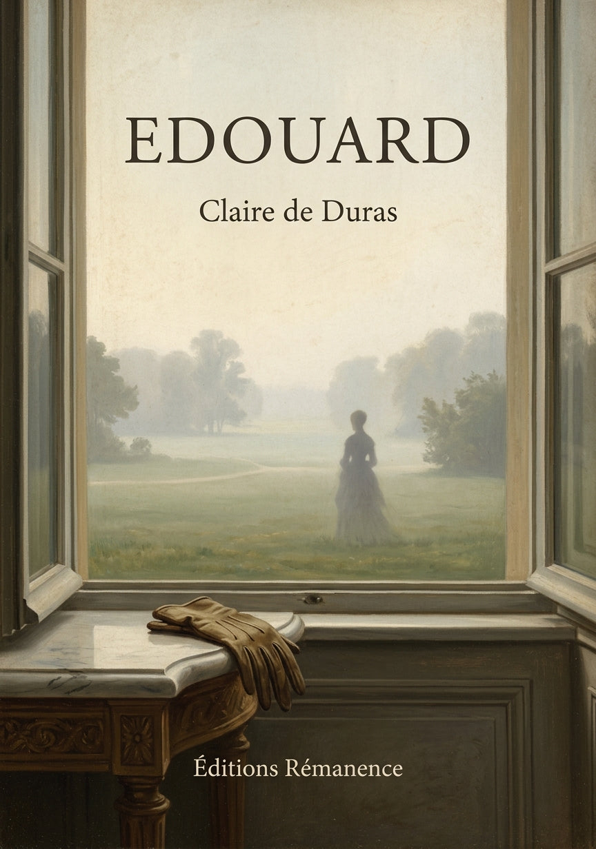 Edouard - Claire de Duras (Couverture)
