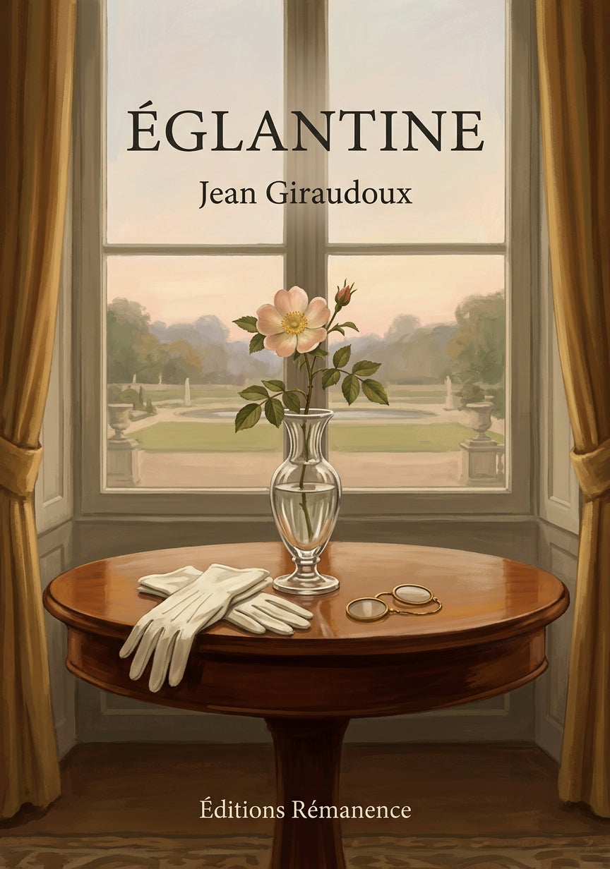 Livre Églantine par Jean Giraudoux - Couverture - Editions Remanence