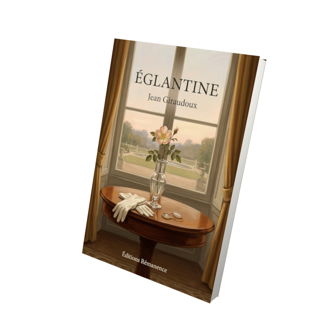 Livre Églantine par Jean Giraudoux - Vue 3D - Editions Remanence