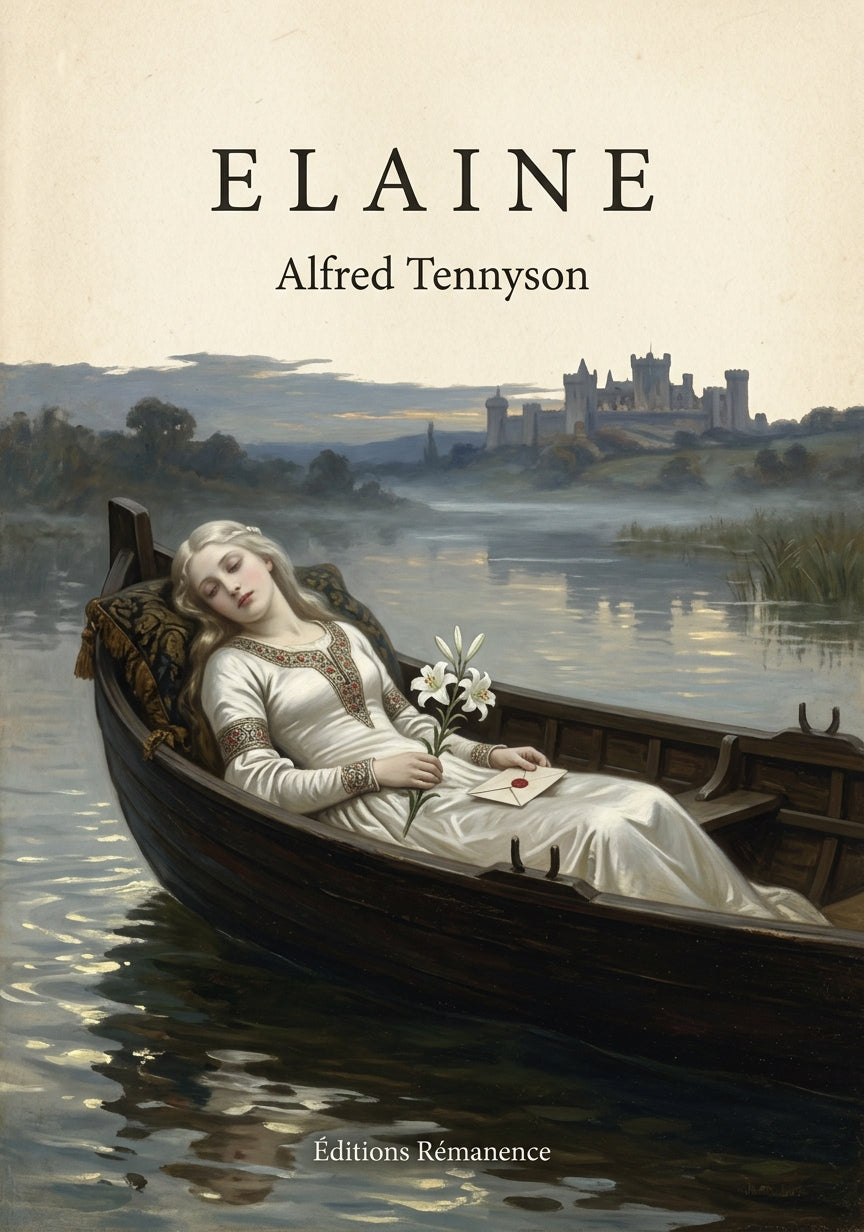 Elaine - Alfred Tennyson (Couverture)
