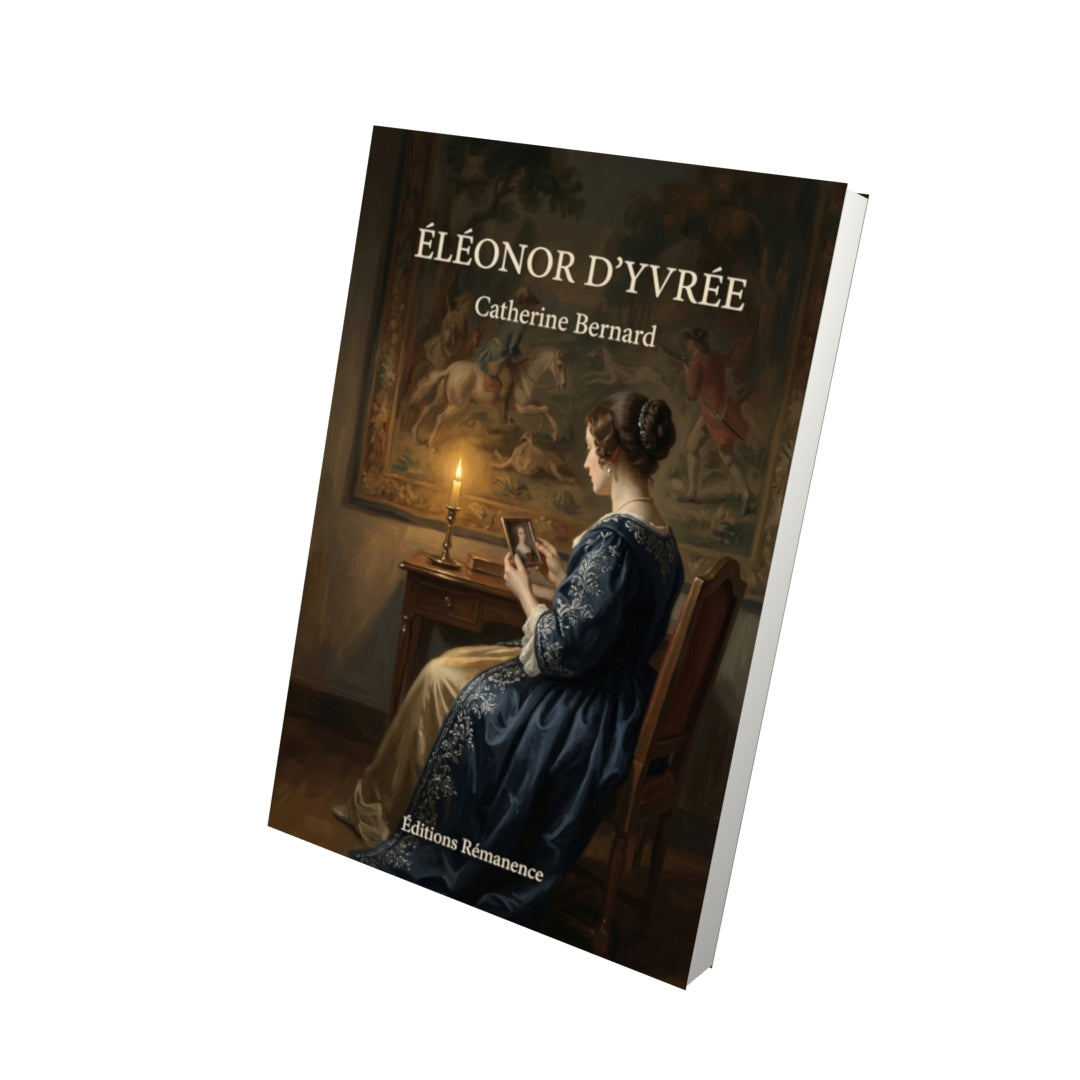 Livre Éléonor d’Yvrée par Catherine Bernard - Vue 3D - Editions Remanence
