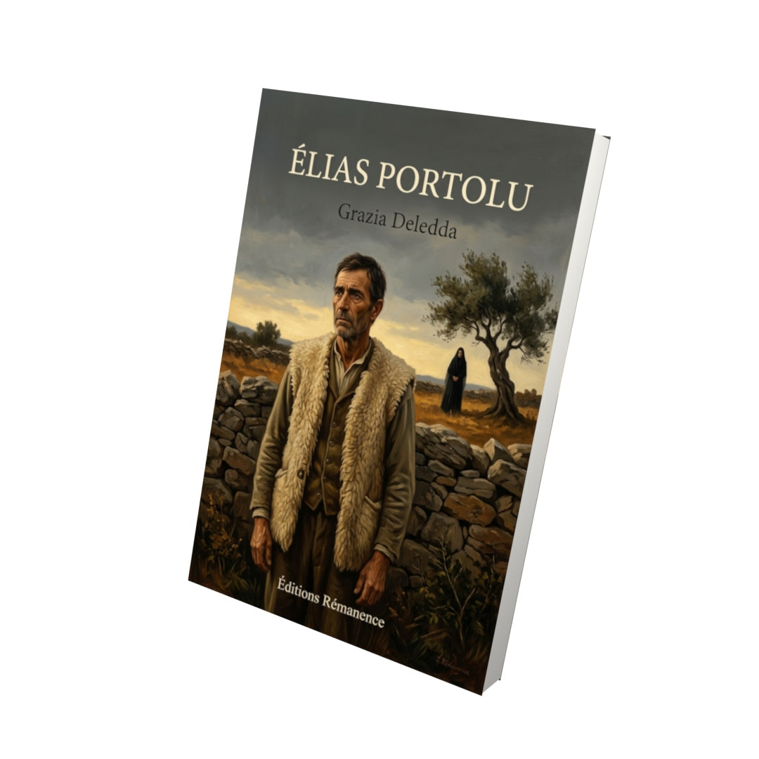 Livre Élias Portolu par Grazia Deledda - Vue 3D - Editions Remanence