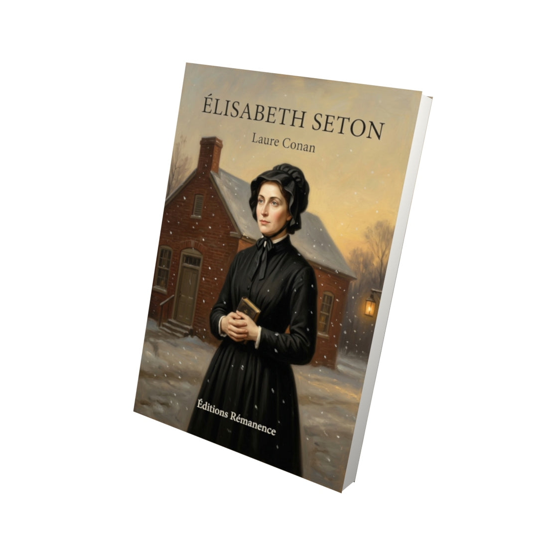 Livre Élisabeth Seton par Laure Conan - Vue 3D - Editions Remanence