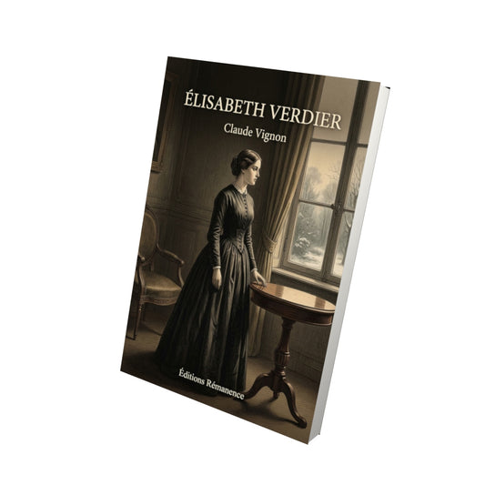 Livre Élisabeth Verdier par Claude Vignon - Vue 3D - Editions Remanence