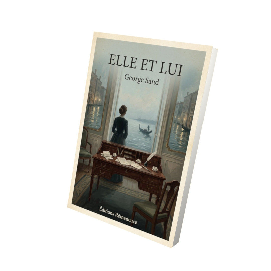 Livre Elle et lui - George Sand - Vue 3D - Editions Remanence