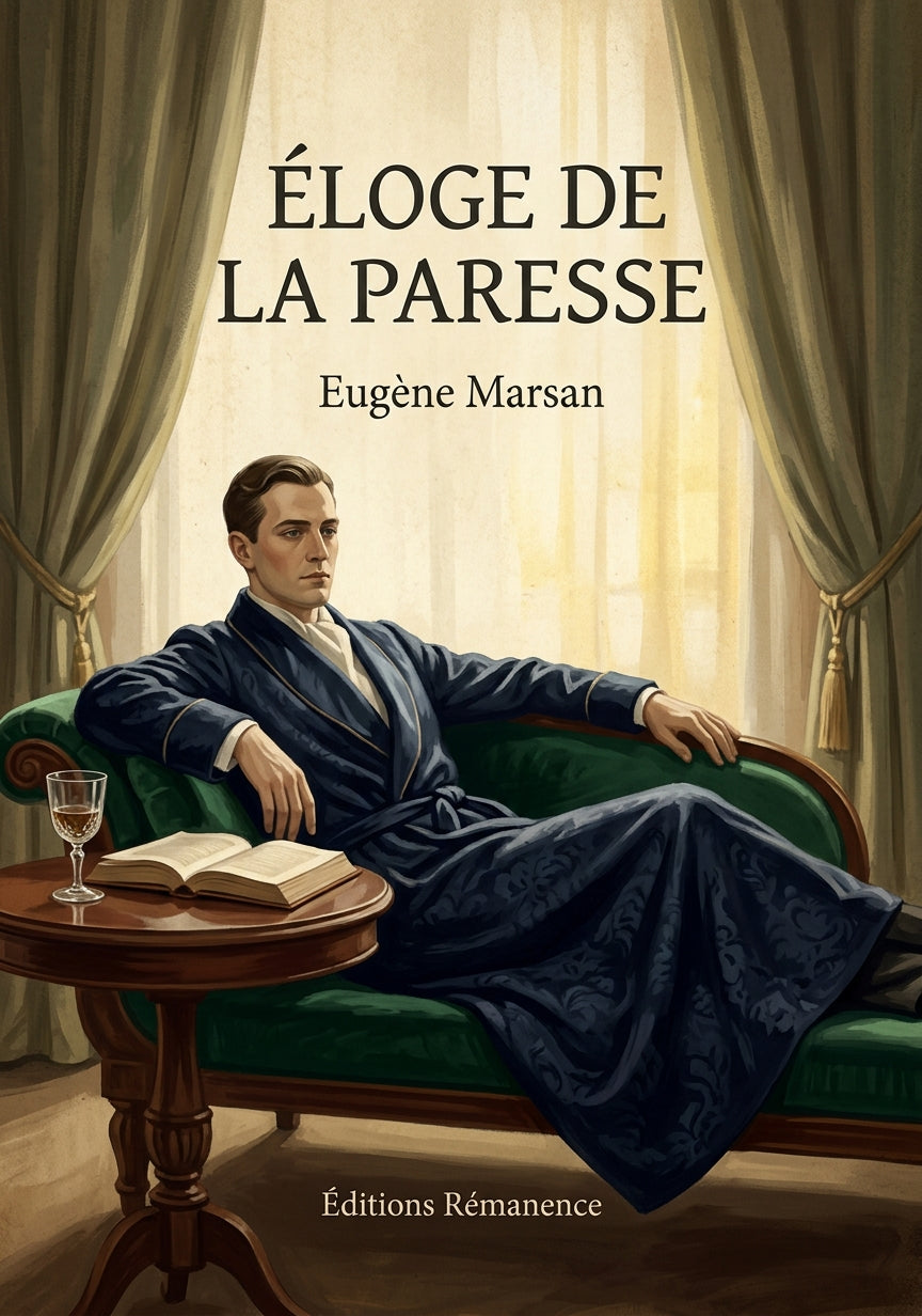 Éloge de la paresse - Eugène Marsan (Couverture)