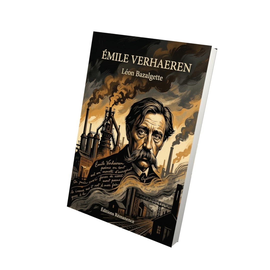 Livre Émile Verhaeren par Léon Bazalgette - Vue 3D - Editions Remanence