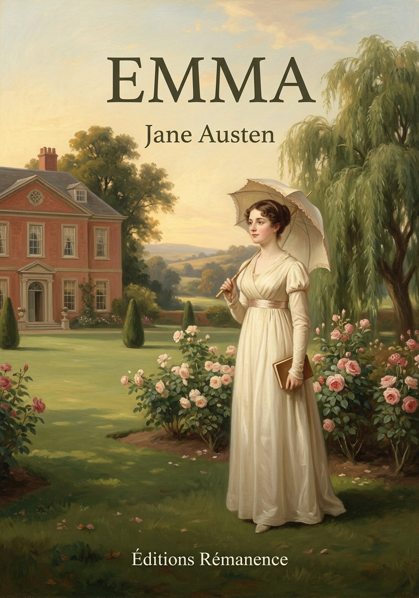 Livre Emma par Jane Austen - Couverture - Editions Remanence