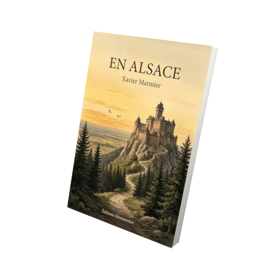 Livre En Alsace par Xavier Marmier - Vue 3D - Editions Remanence