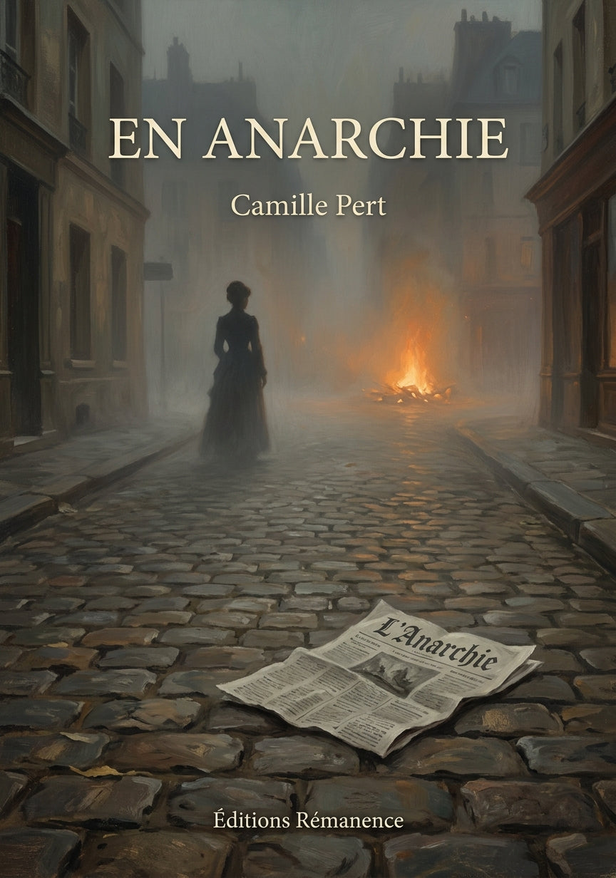 Livre En anarchie par Camille Pert - Couverture - Editions Remanence