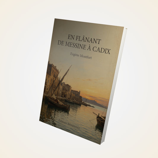Livre En flânant de Messine à Cadix - Eugène Montfort - Couverture 3D
