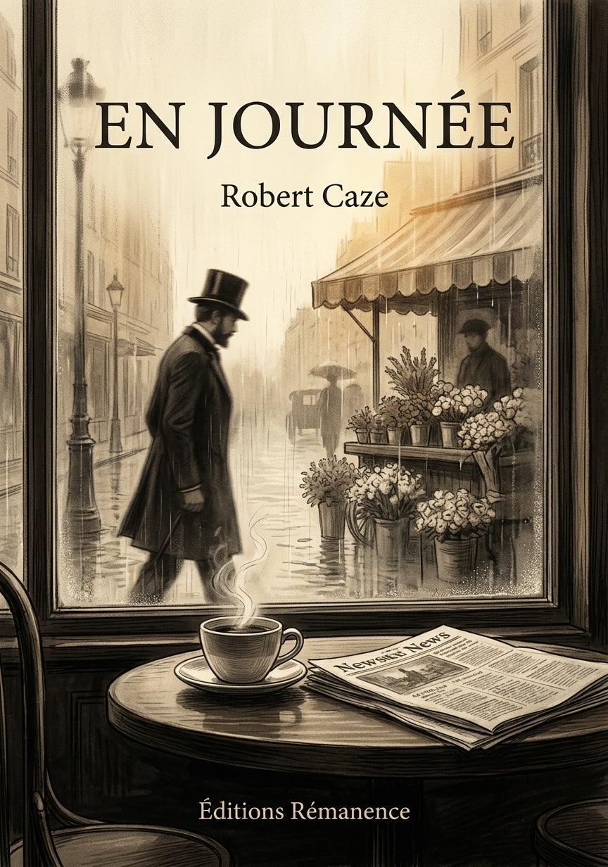 Livre En journée par Robert Caze - Couverture - Editions Remanence