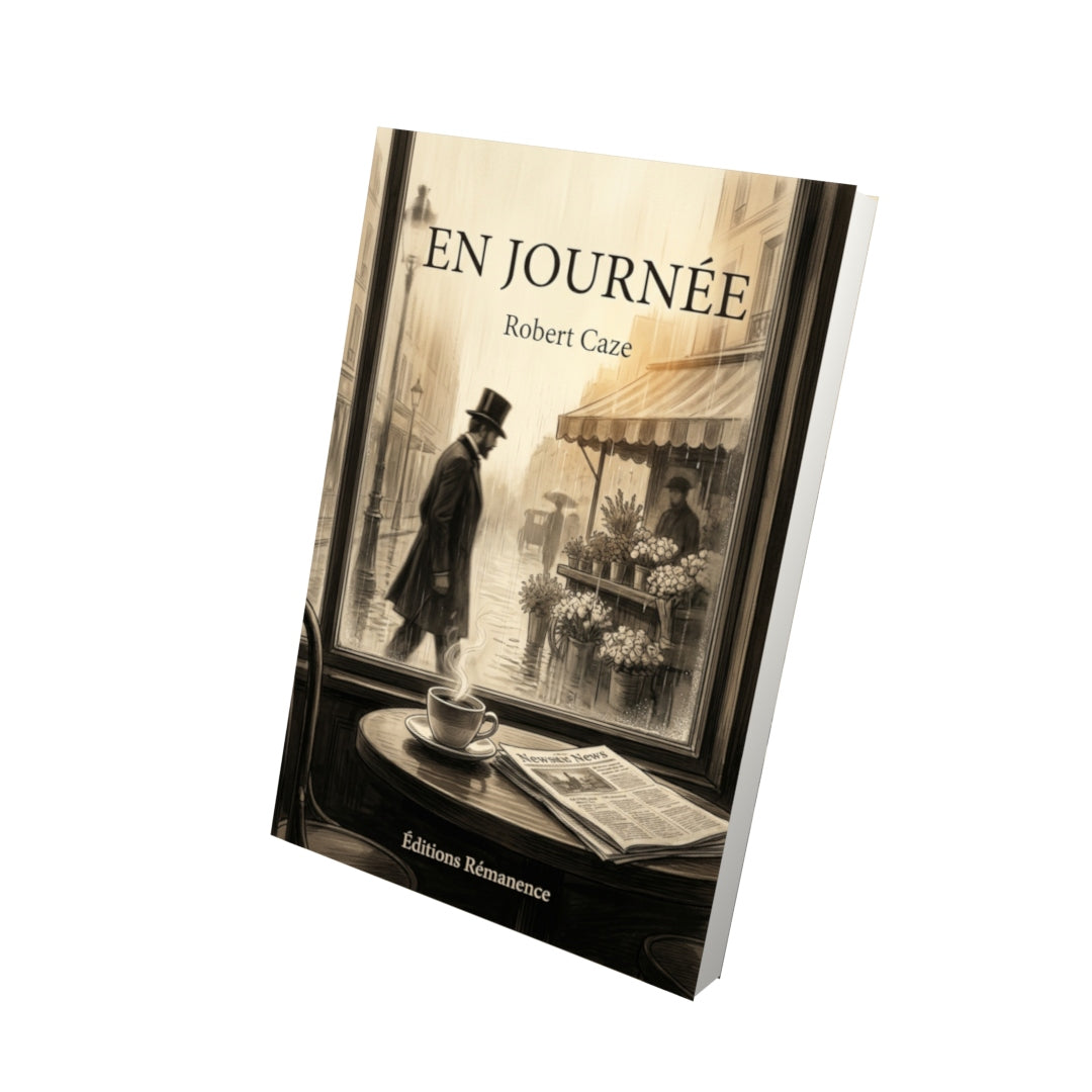 Livre En journée par Robert Caze - Vue 3D - Editions Remanence