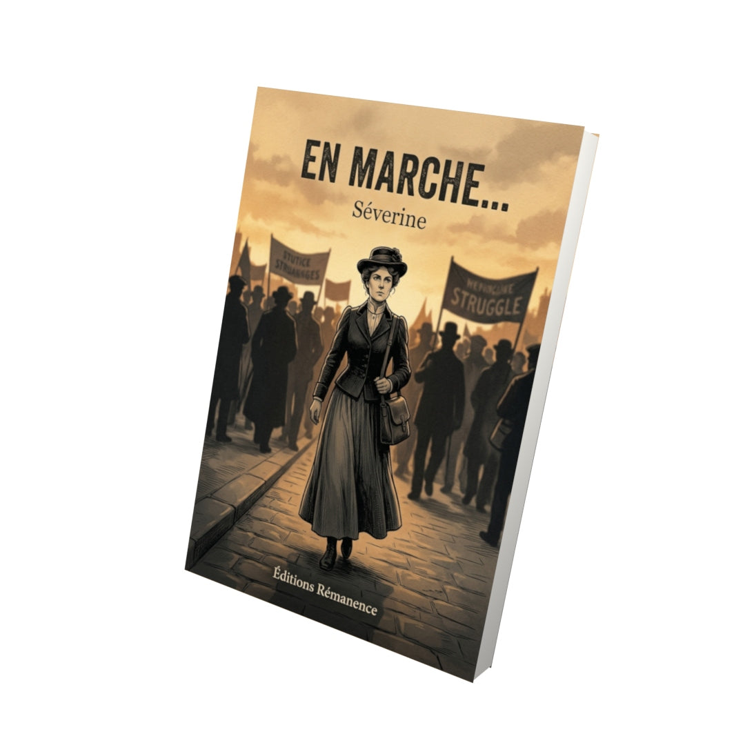 Livre En marche… par Séverine - Vue 3D - Editions Remanence