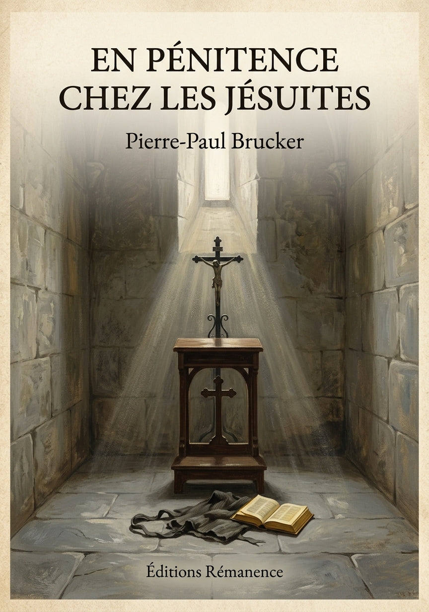 En Pénitence chez les Jésuites - Pierre-Paul Brucker (Couverture)