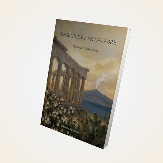 Livre En Sicile et en Calabre - Maurice Maeterlinck - Couverture 3D