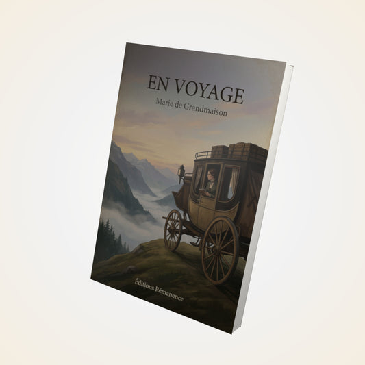 Livre En voyage - Marie de Grandmaison - Couverture 3D